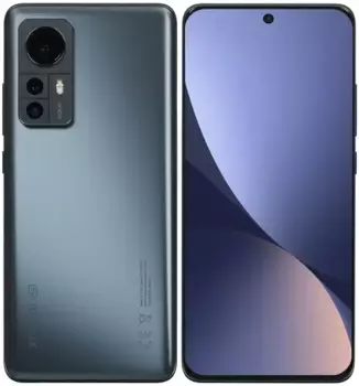 Смартфон Xiaomi 12X, 6.28" 1080x2400 AMOLED, Qualcomm Snapdragon 870, 8Gb RAM, 256Gb, 3G/4G/5G, NFC, Wi-Fi, BT, 3xCam, 2-Sim, 4500 мА⋅ч, USB Type-C, Android 11, серый (MZB0ABLRU)