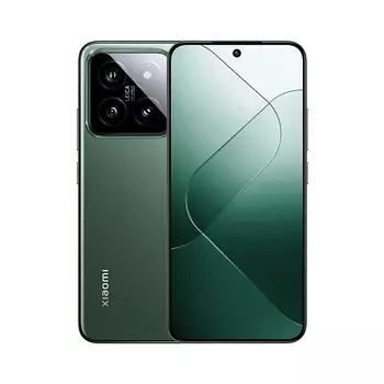 Смартфон Xiaomi 14, 6.36" 2670x1200 AMOLED, Qualcomm Snapdragon 8 Gen 3, 12Gb RAM, 256Gb, 3G/4G/5G, NFC, Wi-Fi, BT, 3xCam, 2-Sim, 4.61 А·ч, USB Type-C, Android 14, зеленый