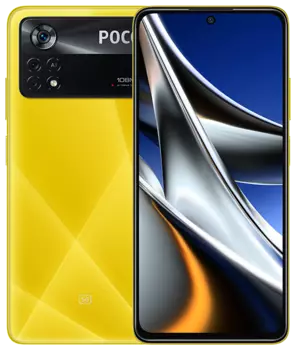 Смартфон Xiaomi POCO X4 Pro 5G, 6.67" 1080x2400 AMOLED, Qualcomm Snapdragon 695, 8Gb RAM, 256Gb, 3G/4G/5G, NFC, Wi-Fi, BT, 3xCam, 2-Sim, 5000 мА⋅ч, USB Type-C, Android 11, желтый (2201116PG/38431)