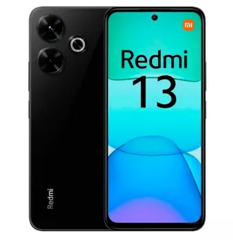 Смартфон Xiaomi Redmi 13, 6.79" 2400x1080 IPS, MediaTek Helio G91 Ultra, 6Gb RAM, 128Gb, 3G/4G, NFC, Wi-Fi, BT, 2xCam, 2-Sim, 5.03 А·ч, USB Type-C, Android 14, черный (55570)
