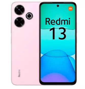 Смартфон Xiaomi Redmi 13, 6.79" 2400x1080 IPS, MediaTek Helio G91 Ultra, 8Gb RAM, 256Gb, 3G/4G, NFC, Wi-Fi, BT, 2xCam, 2-Sim, 5.03 А·ч, USB Type-C, Android 14, розовый (56125)