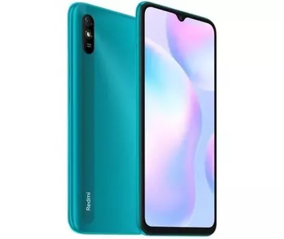 Смартфон Xiaomi Redmi 9A, 6.53" 720x1600 IPS, MediaTek Helio G25, 2Gb RAM, 32Gb, 3G/4G, Wi-Fi, BT, Cam, 2-Sim, 5000 мА⋅ч, Micro-USB, Android 10, бирюзовый (36552/36554/M2006C3LG)