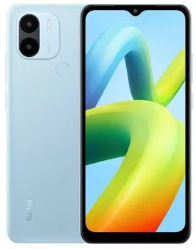 Смартфон Xiaomi Redmi A1+, 6.52" 720x1600 IPS, MediaTek Helio A22, 2Gb RAM, 32Gb, 3G/4G, Wi-Fi, BT, 2xCam, 2-Sim, 5000 мА⋅ч, Micro-USB, Android 12 Go, голубой (43142)