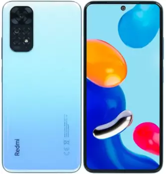Смартфон Xiaomi Redmi Note 11, 6.43" 1080x2400 AMOLED, Qualcomm Snapdragon 680, 4Gb RAM, 128Gb, 3G/4G, NFC, Wi-Fi, BT, 4xCam, 2-Sim, 5000mAh, USB Type-C, Android 11, синий (38234)
