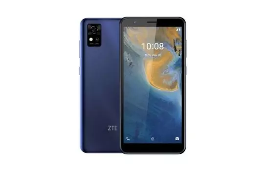 Смартфон ZTE Blade A31, 5.45" 720x1440 TFT, Unisoc SC9863A, 2Gb RAM, 32Gb, 3G/4G, NFC, Wi-Fi, BT, Cam, 2-Sim, 3000mAh, Micro-USB, Android 11 Go, синий