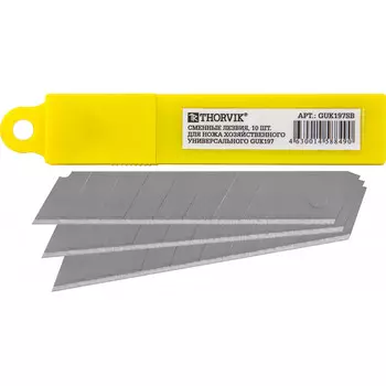 Сменные лезвия для ножа Thorvik GUK197SB , 10 шт (GUK197SB)