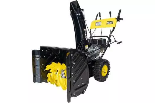 Снегоуборщик Huter SGC 4800EX, 4.8 кВт, 7 л.с., бензиновый, самоходный, электростартер, фара, 80 кг (70/7/27)