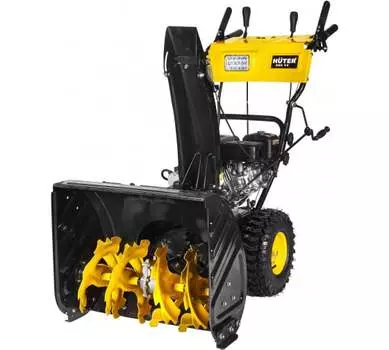 Снегоуборщик Huter SGC 8.0, 5.8 кВт, 8 л.с., бензиновый, самоходный, электростартер, фара, 83.9 кг (70/7/45)