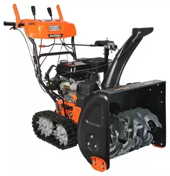 Снегоуборщик PATRIOT 85ET, 5.8 кВт, 7.8 л.с., бензиновый, самоходный, электростартер, 88 кг