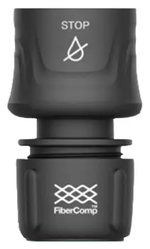 Соединитель FISKARS, 1/2" (13 мм) - 5/8" (15 мм), пластик, коннектор (1054789)