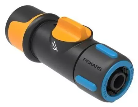 Соединитель FISKARS, 1/2" (13 мм) - 5/8" (15 мм), полипропилен, коннектор (1027086)