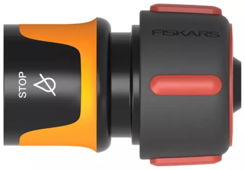 Соединитель FISKARS, 3/4" (19 мм), пластик, коннектор (1027081)