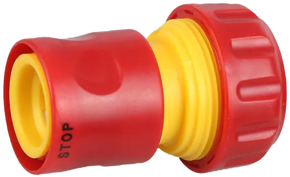 Соединитель GRINDA, 3/4" (19 мм), пластик/EPDM, быстросъемный с автостопом (8-426330/8-426330_z01)