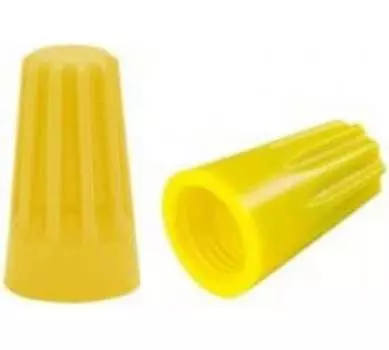 Соединительный изолирующий зажим КВТ СИЗ-4, 1.5-9.5мм, полипропилен, желтый (79498)