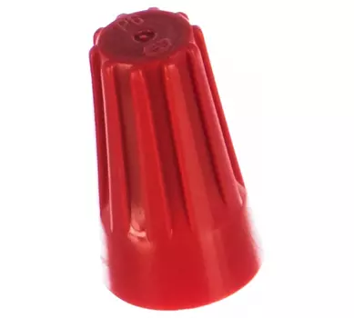 Соединительный изолирующий зажим КВТ СИЗ-5, 4-13мм, полипропилен, красный (79499)