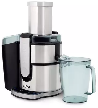 Соковыжималка центробежная Kitfort KT-1120 800 Вт, черный/нержавеющая сталь (KT-1120)