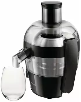Соковыжималка центробежная Philips Viva Collection HR1832/00 500 Вт, черный (HR1832/00)