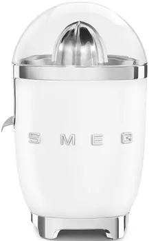Соковыжималка для цитрусовых SMEG Стиль 50-х CJF01WHMEU 70 Вт, белый (CJF01WHMEU)