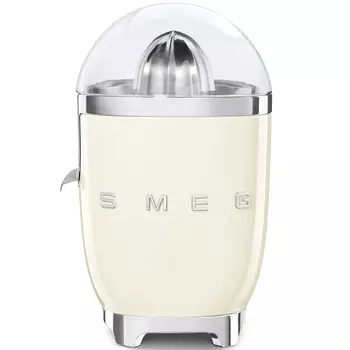 Соковыжималка для цитрусовых SMEG Стиль 50-х CJF01CREU 70Вт, кремовый (CJF01CREU)