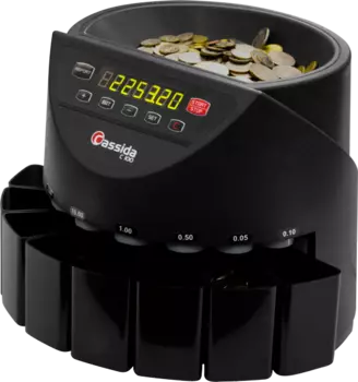 Сортировщик монет Cassida C100, рубли, LED, от сети