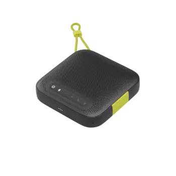 Спикерфон InfinityLab ClearCall, беспроводной, 5Вт, Bluetooth, USB, 6500mAh, черный/зеленый (ILCLEARCALLBLK)