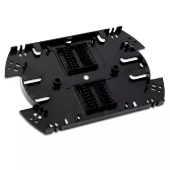 Сплайс-кассета Hyperline, КДЗС: 32, пластик, черный (FO-SPL01-HLD-BK)