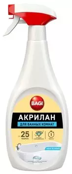 Спрей для ванной комнаты Bagi Акрилан, 400мл (B-208214-N)