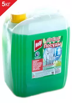 Средство для мытья посуды HELP, 5л, жидкость, Яблоко (2-0336)