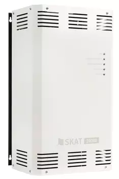Стабилизатор напряжения Бастион SKAT ST-20000, 20000 VA, клеммная колодка, белый (744)