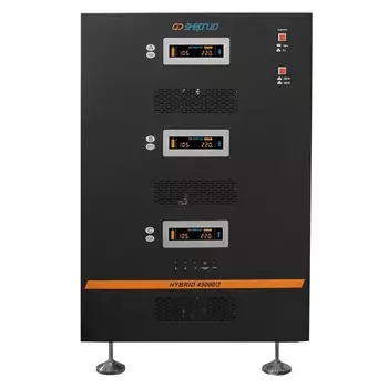 Стабилизатор напряжения Энергия Hybrid-45000/3, 45000 VA, 31.5 кВт, клеммная колодка, черный (Е0101-0172)