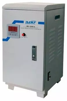 Стабилизатор напряжения Rucelf SRV-15000, 15000 VA, 12 кВт, клеммная колодка, серый (SRV-15000-D)