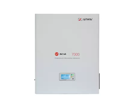 Стабилизатор напряжения Штиль IS7000, 7000 VA, 5.5 кВт, клеммная колодка, серый (IS7000)