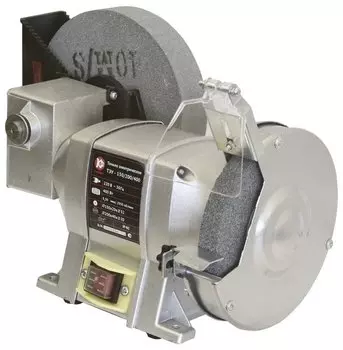 Станок заточный (точило) Калибр ТЭУ-150/200/400, 400Вт, 2950 об/мин, диаметр круга 150мм, толщина круга 20мм, для заточки инструмента и ножей