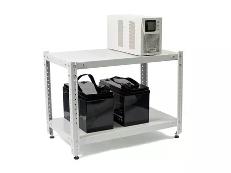 Стеллаж для АКБ БАСТИОН 421 для АКБ и ИБП (421) (0,5х0,7х0,4м-2П)