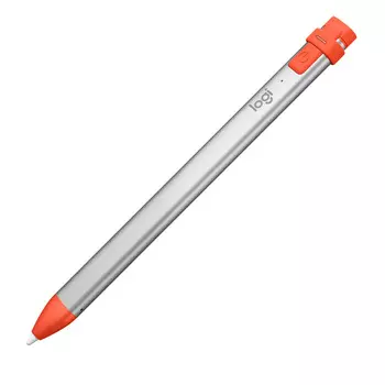 Стилус LOGITECH Crayon для iPad 6th gen, серебристый (914-000034)