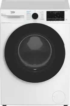 Стиральная машина Beko B3DFR57H22W, 7.5 кг, 1200 об/мин, белый/черный (7330010002)