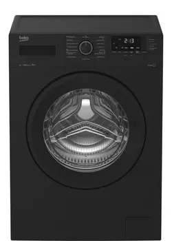Стиральная машина Beko SteamCure WSRE6512ZAA, 6кг, 1000 об/мин, черный (7320210019)