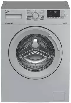Стиральная машина Beko SteamCure WSRE6512ZSS, 6кг, до 1000 об/мин, серебристый (WSRE6512ZSS)
