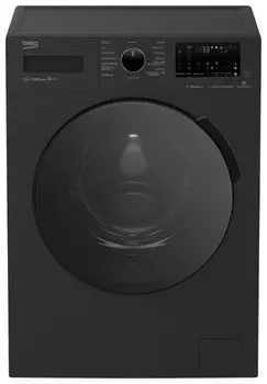 Стиральная машина Beko WSP WSPE7H616A, 7.5кг, до 1200 об/мин, черный (7322810001)