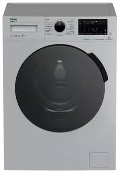Стиральная машина Beko WSPE7H616S, 7.5кг, до 1200 об/мин, серебристый (7322810002)
