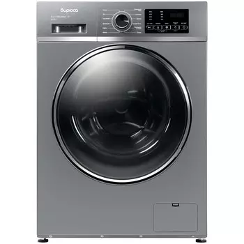 Стиральная машина BIRYUSA WM-SL610/11S, 6 кг, 1000 об/мин, хромированный металлик (WM-SL610/11S)