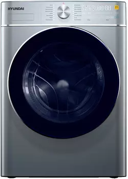 Стиральная машина Hyundai WMD9413, 10 кг, 1400 об/мин, темно-серебристый (WMD9413)