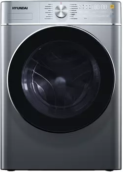Стиральная машина Hyundai WME9413, 10 кг, 1400 об/мин, темно-серебристый (WME9413)