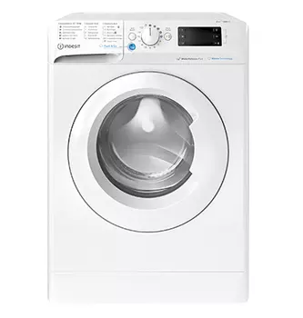 Стиральная машина Indesit BWSE 61051 WWV RU, 6 кг, 1000 об/мин, белый (869991641660)