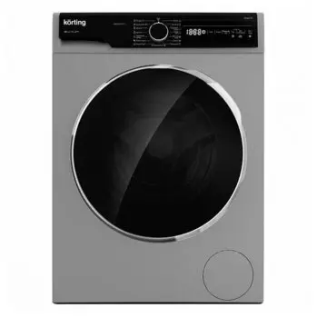 Стиральная машина Korting KWM 58LS1297 S, 9кг, 1200 об/мин, серебристый (KWM 58LS1297 S)