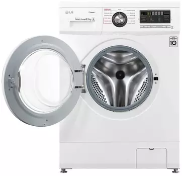 Стиральная машина LG F1296WDS0, 6.5 кг, 1200 об/мин, белый (F1296WDS0)