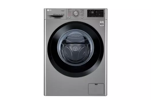 Стиральная машина LG F2J5HS6S, 7кг, 1200 об/мин, темно-серебристый (1110216)