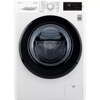 Стиральная машина LG F2M5HS6W, 7 кг, 1200 об/мин, белый (F2M5HS6W)