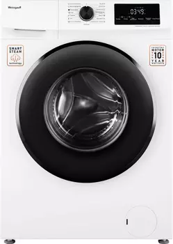 Стиральная машина Weissgauff WM 46149 Inverter Steam, 9 кг, 1400 об/мин, белый (WM 46149 Inverter Steam)