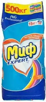 Стиральный порошок МИФ Expert Color , для цветного белья, 15кг, автомат (81356661)